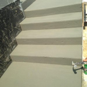 concrete stairs