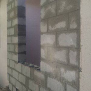 bricks and block foundation