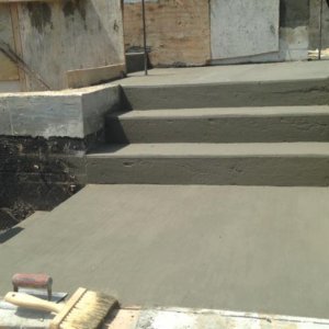 concrete stairs